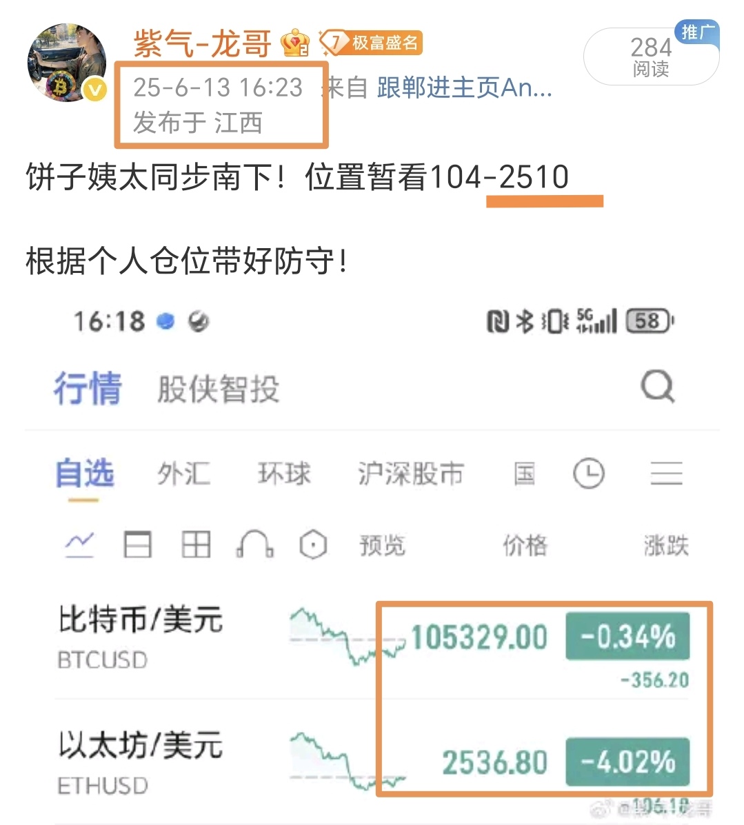 饼子也跑出700路程！短线稳健的兄弟可先落袋！激进继续南下！
