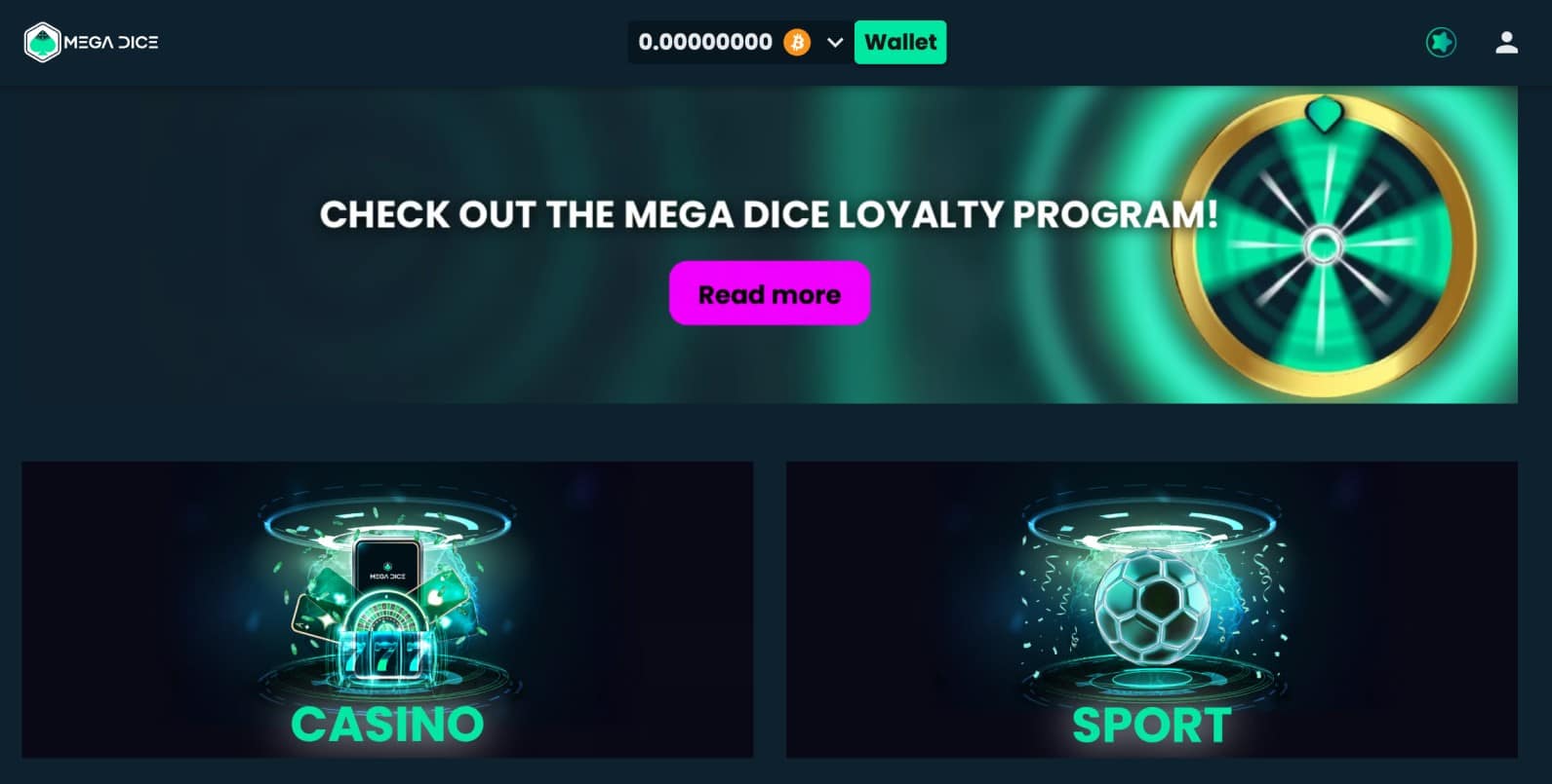 Mega Dice promotions 