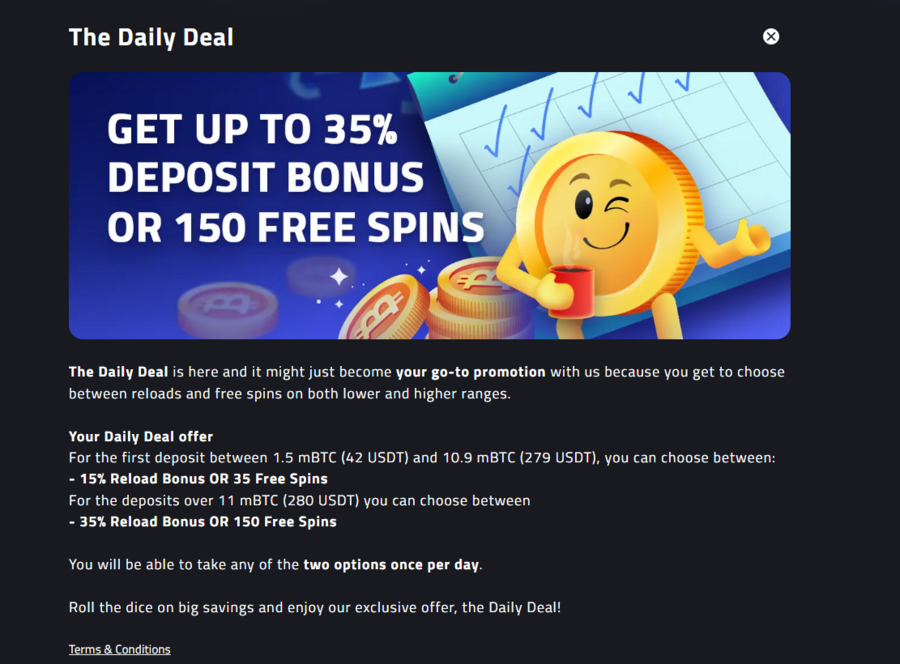 The Daily Deal at mBit