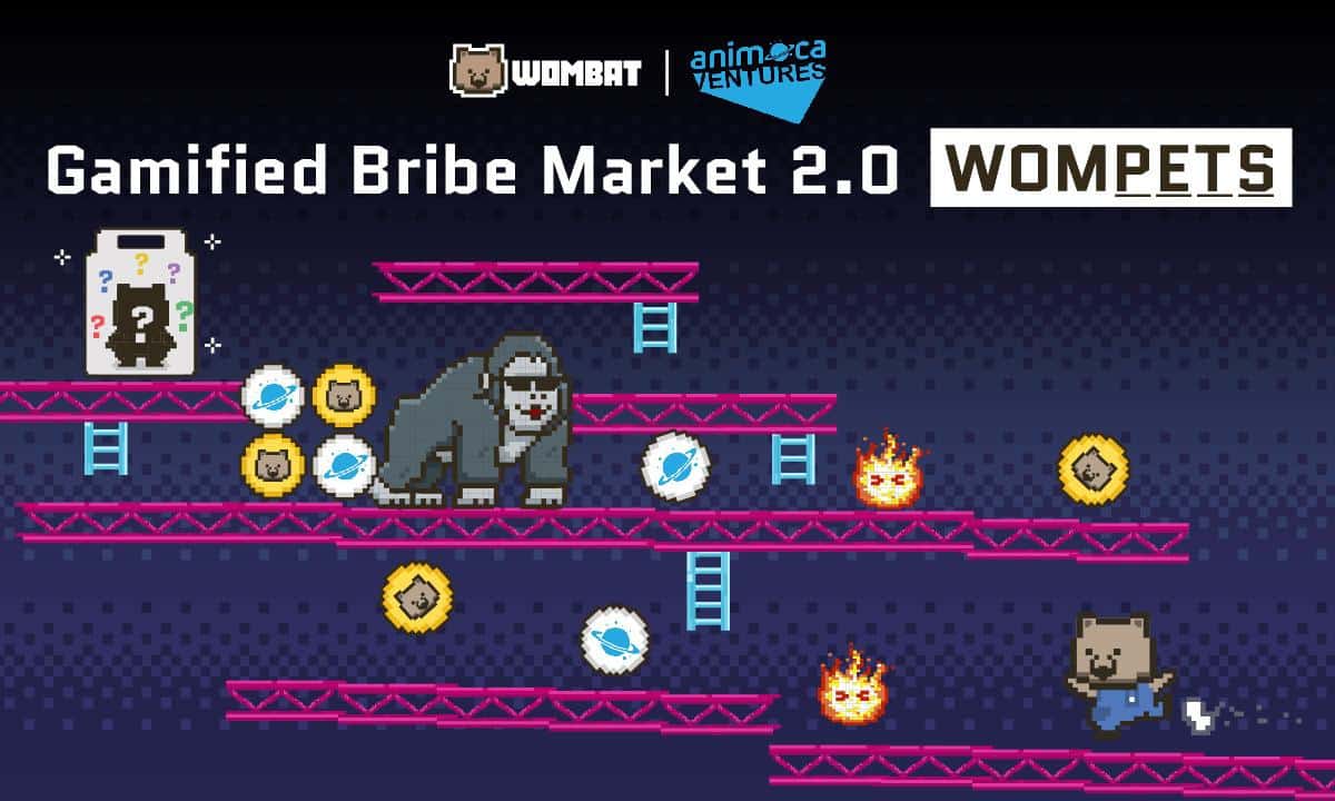 Wombat推出“游戏化新娘市场”将Animoca游戏引入DeFi