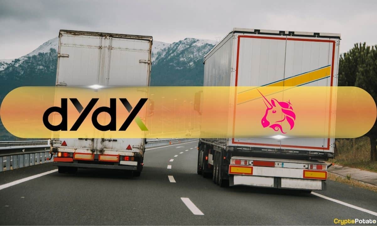 dYdX的每日交易量超过Uniswap