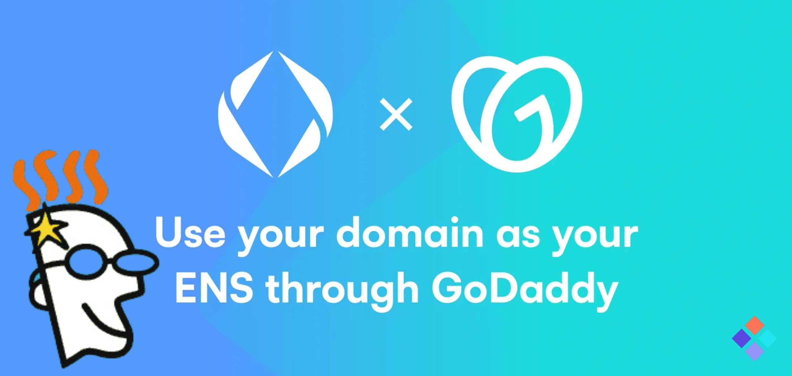 ENS和GoDaddy为2000多万用户带来区块链域名