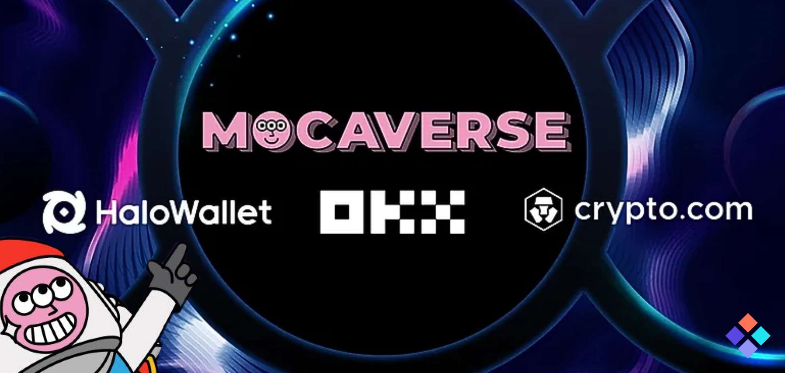 Mocoverse为Web3钱包开辟大道：OKX、Halo、Crypto.com