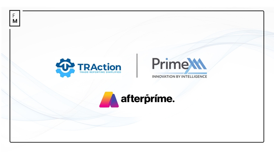 Afterprime采用TRAction和PrimeXM的交易报告集成