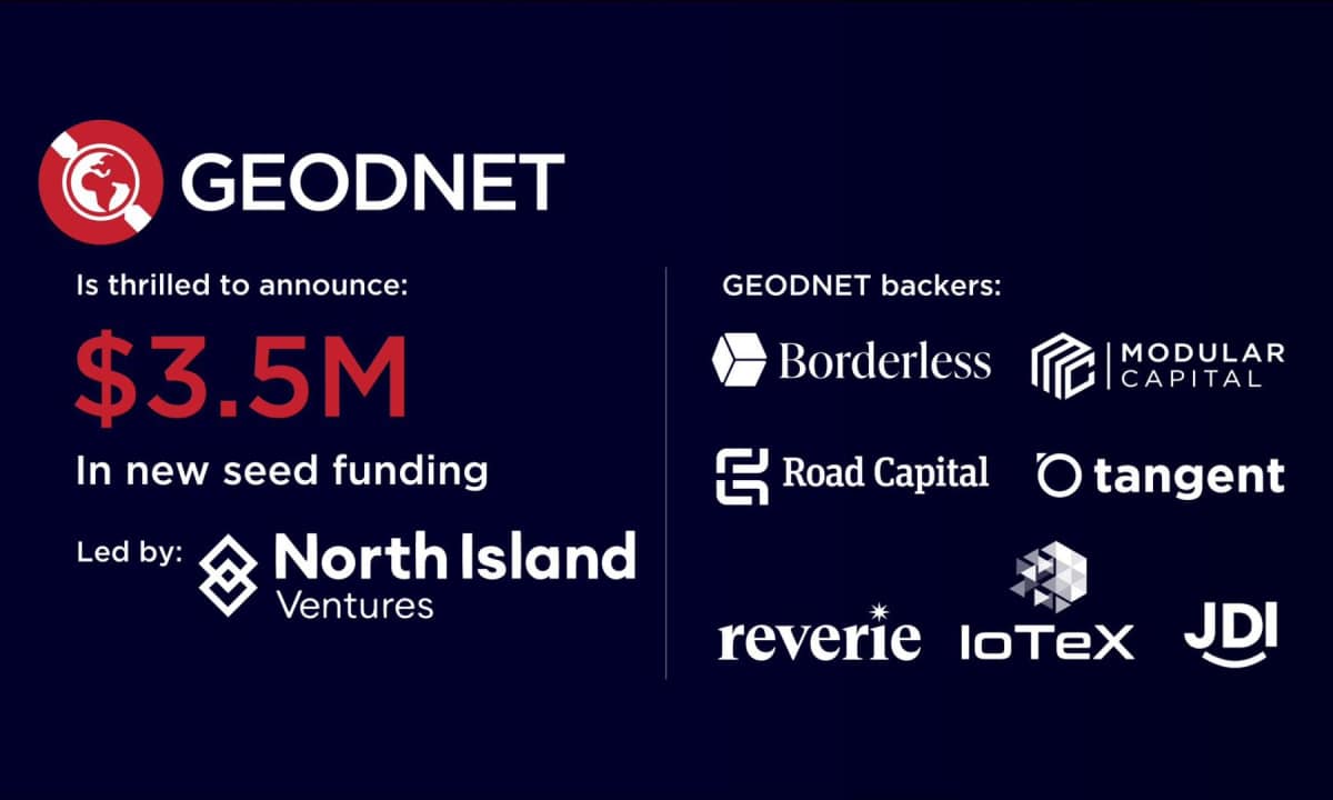 GEODNET筹集350万美元建立世界上最大的实时运动学网络