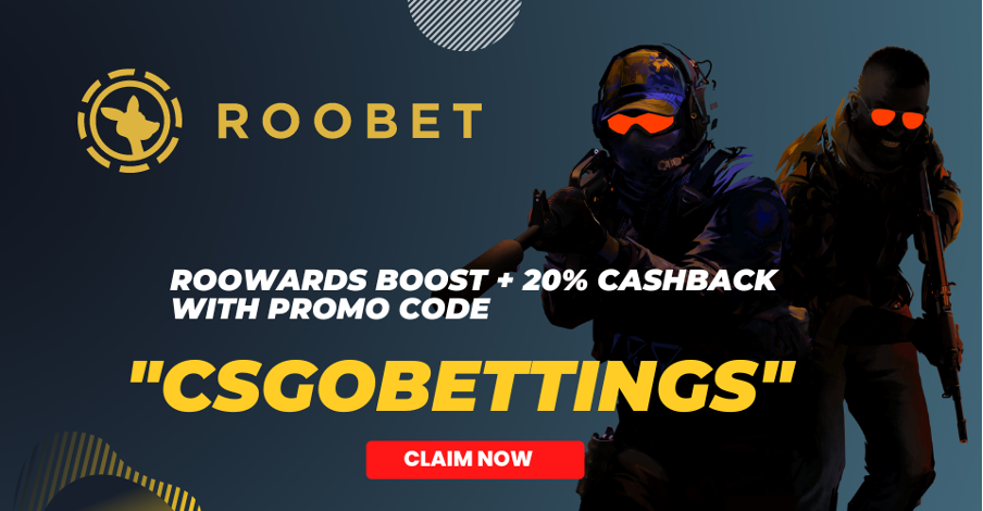 Roobet促销代码：“CSGOBETTINGS”-无存款免费旋转奖金