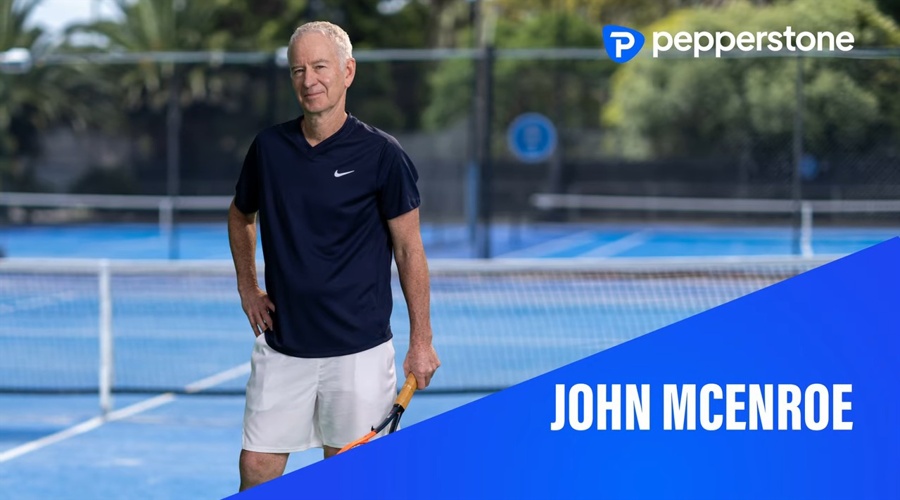 Pepperstone与网球传奇人物John McEnroe达成重大合作