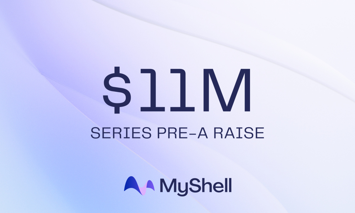 MyShell为其去中心化人工智能消费者层筹集1100万美元