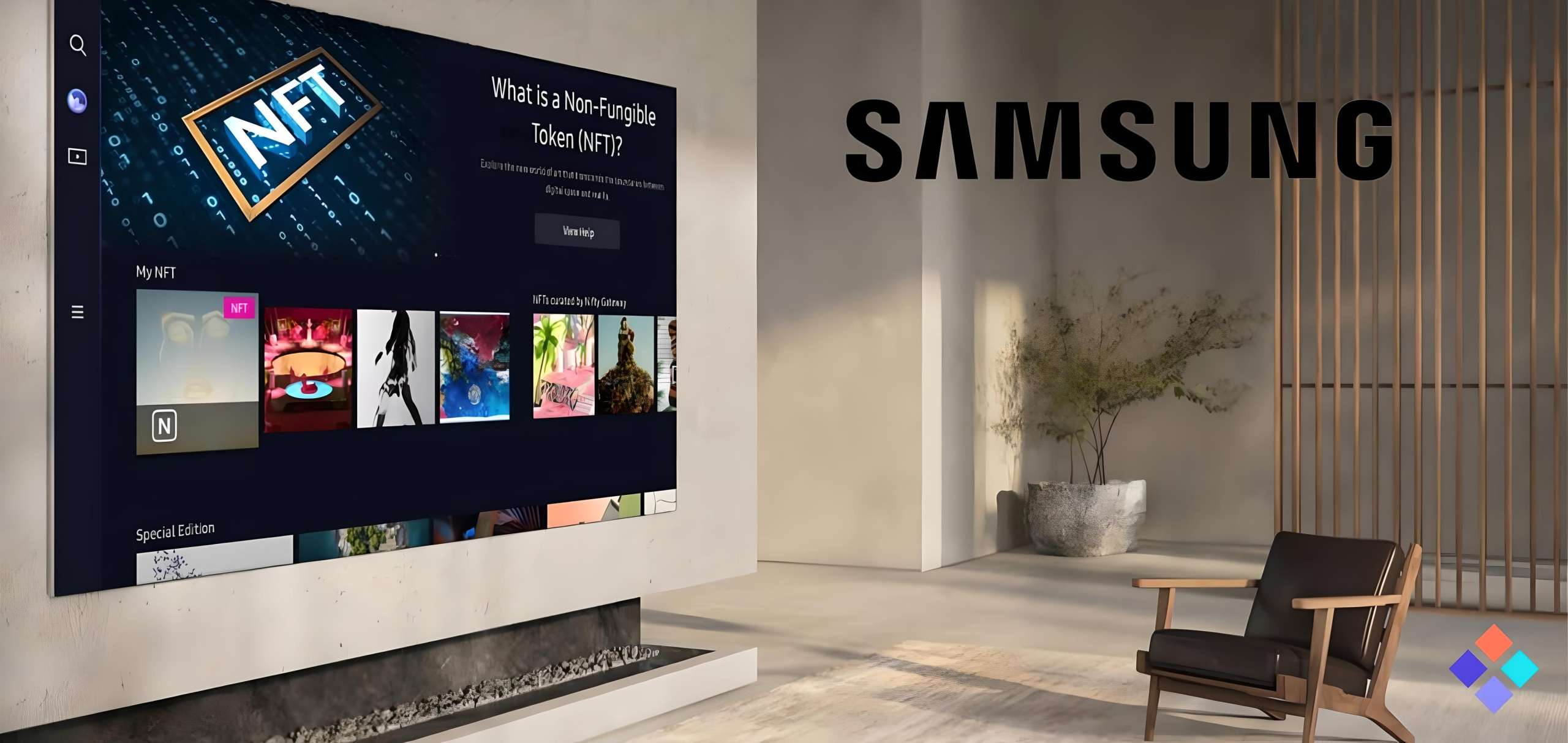 Samsung Taps Polygon，OpenSea，WoW for NFT TV Bundle