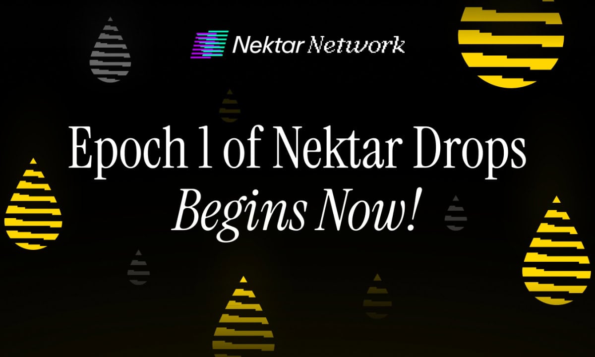 Nektar Network开始了Nektar Drops的第一阶段-持续参与的奖励