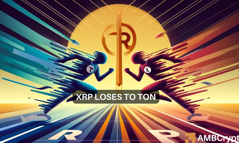 Toncoin vs Ripple：TON突破6美元，为什么这对XRP来说是个坏消息