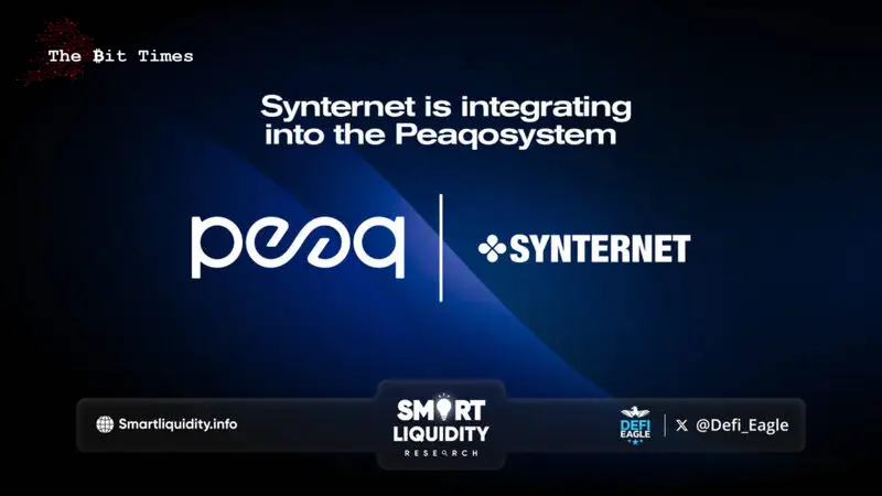 Synternet正在融入Peaqosystem图标