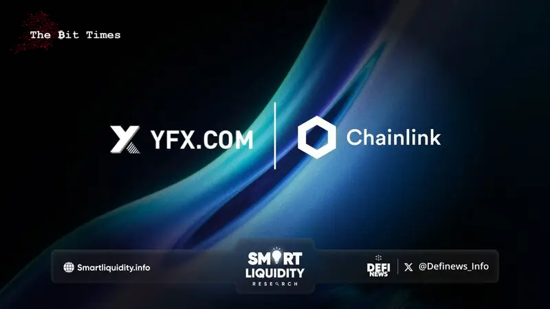 YFX与Chainlink合作图标