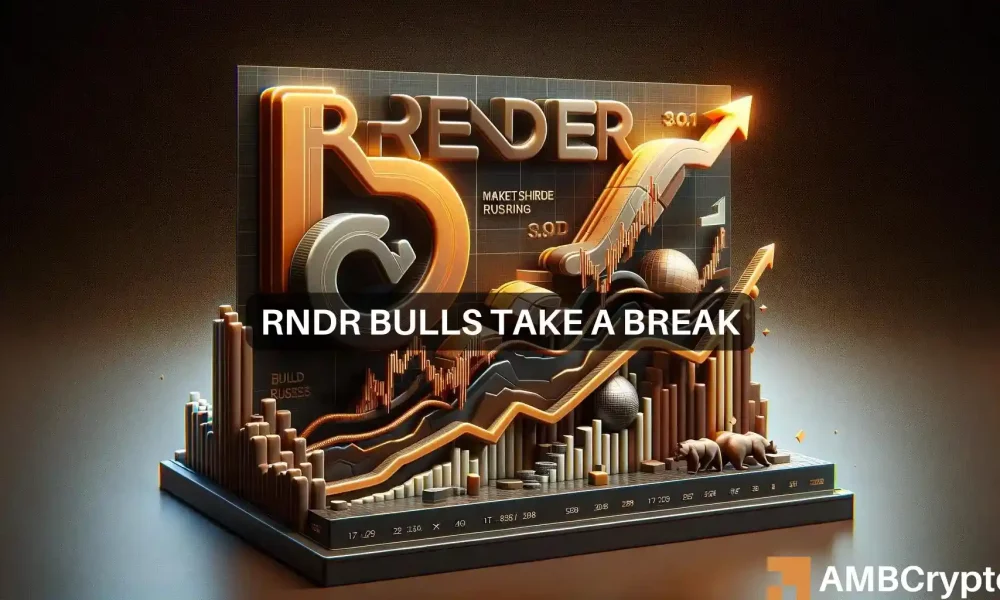 Render的[RNDR]20%飙升停止：AI代币的牛市结束了吗？图标