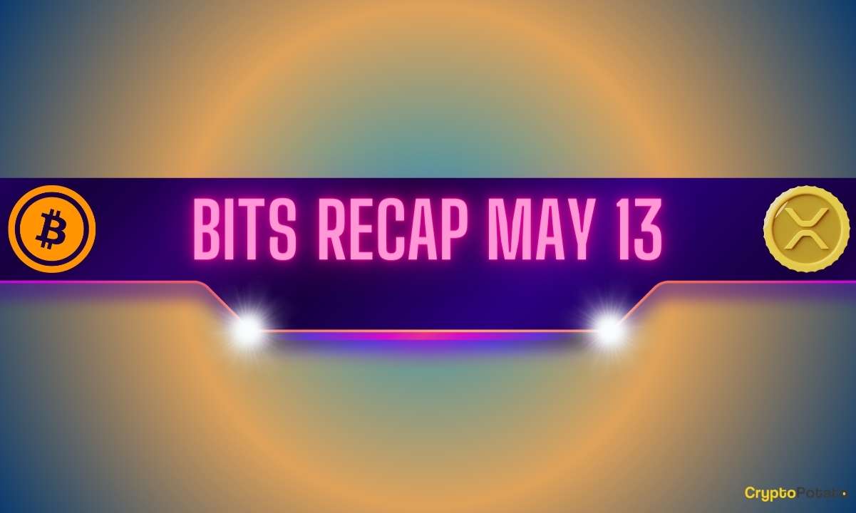 比特币（BTC）价格整合、Ripple（XRP）进步等：Bits Recap 5月13日图标