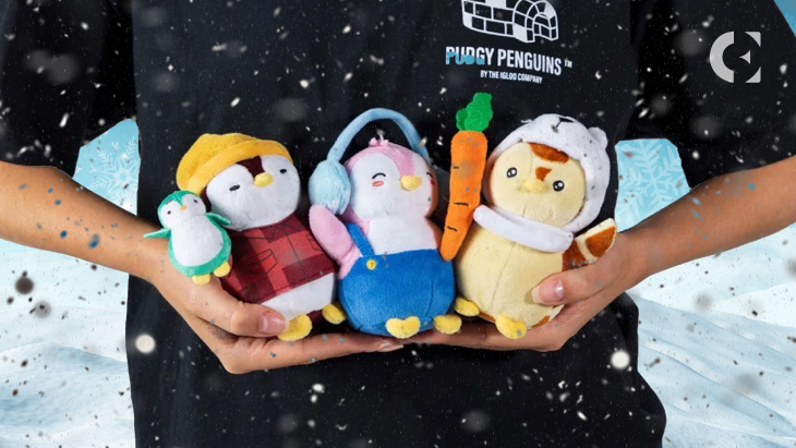 Pudgy Penguins Plushie Craze：一年内售出超过100万只！