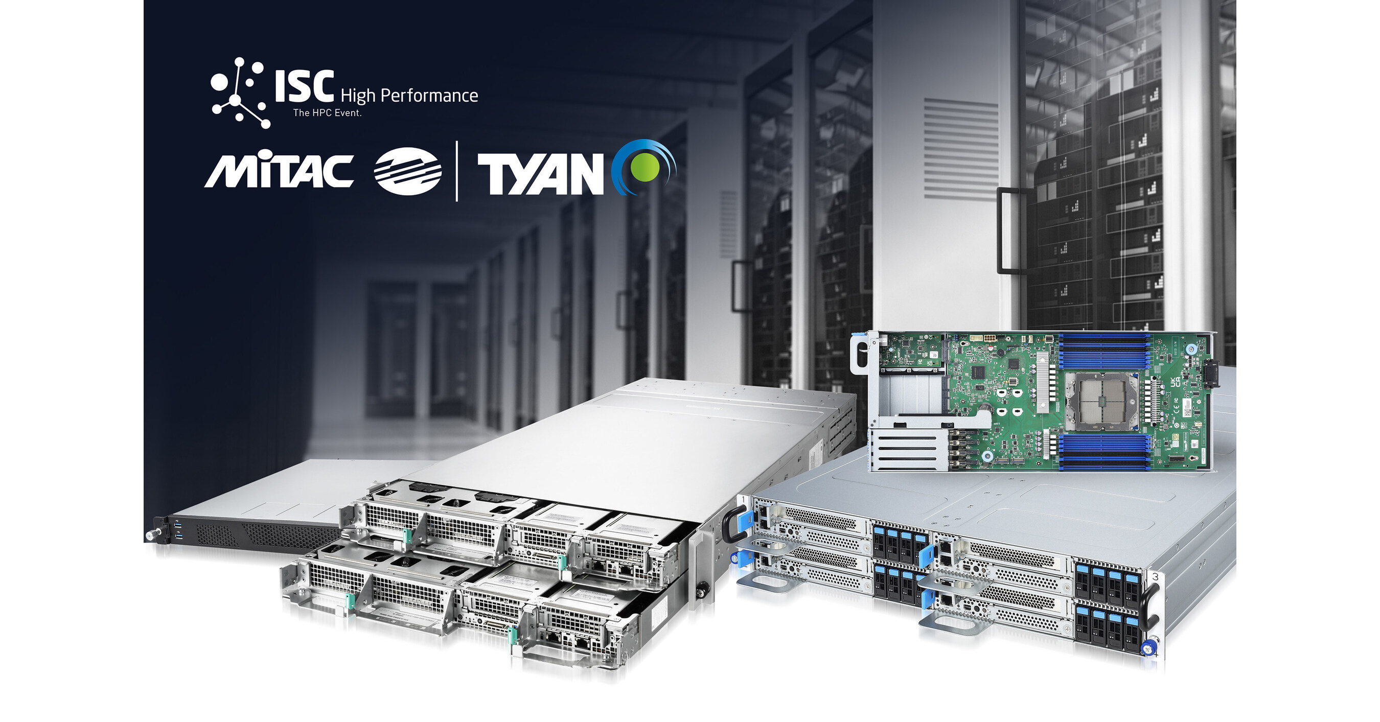 2024年ISC高性能的MiTAC和TYAN的现代HPC服务器平台