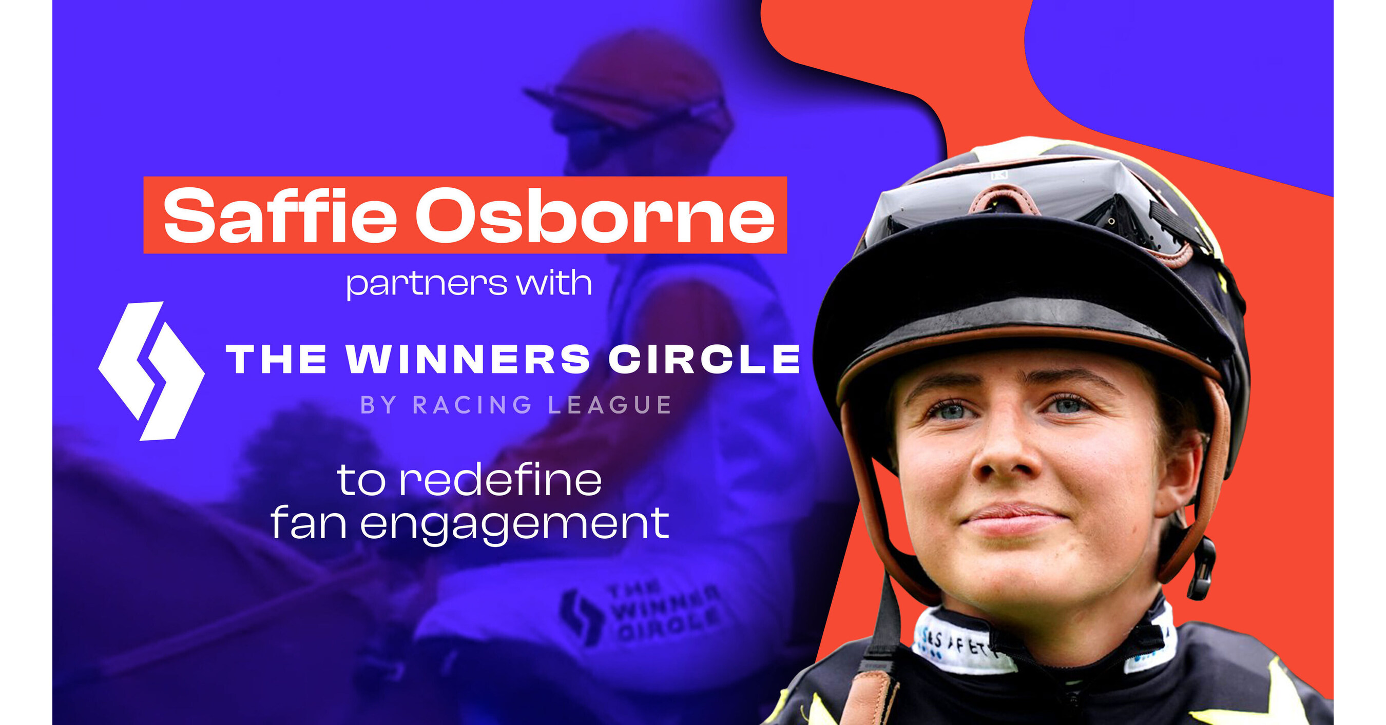 Saffie Osborne与The Winners Circle合作，重新定义粉丝参与度