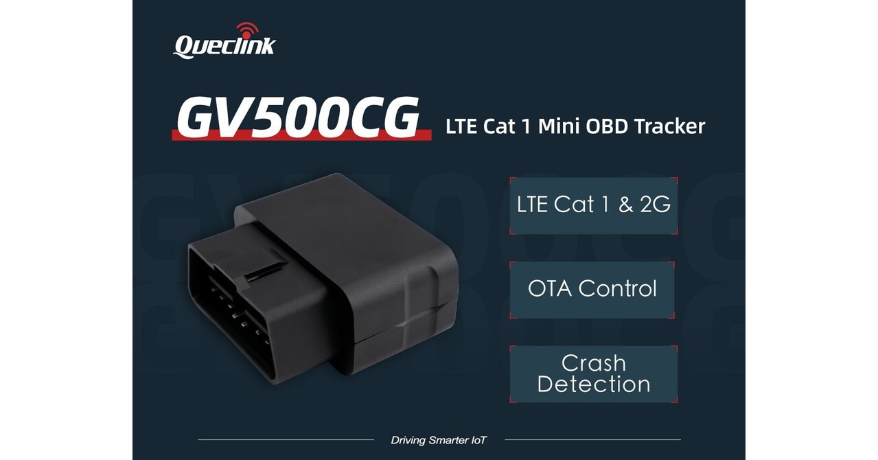 Queclink推出GV500CG：紧凑、通用OBD跟踪解决方案的下一步
