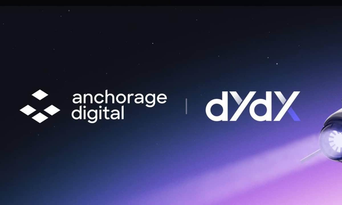 Anchorage Digital增加了对本地DYDX桩的支持