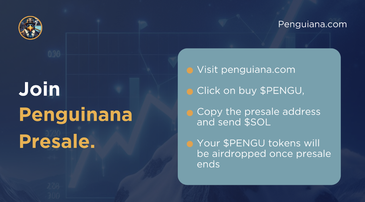 Penguiana在进行中超过1500 SOL$PENGU预售，将于下月发布Play To Earn游戏预告片-COINTURK NEWS