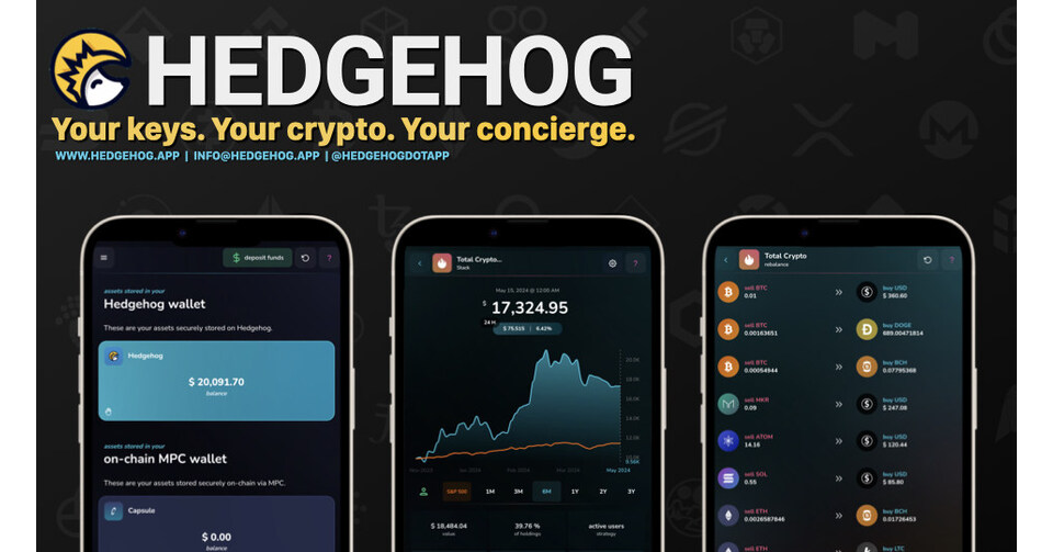 Hedgehog通过MPC自助托管在链上提供加密建议图标