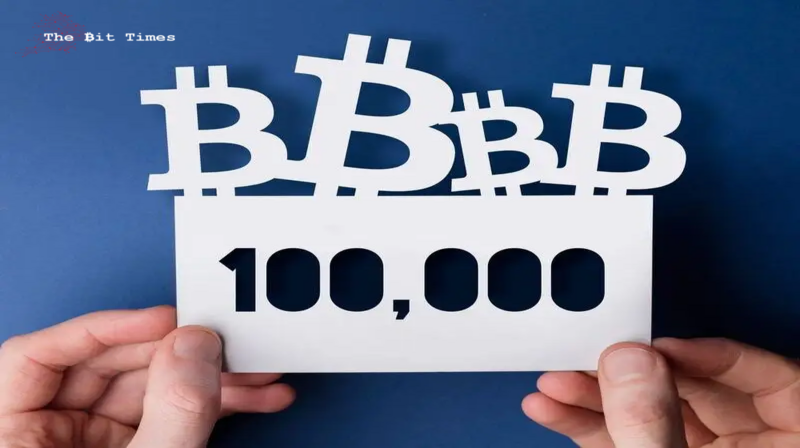 比特币（BTC）何时达到10万美元图标