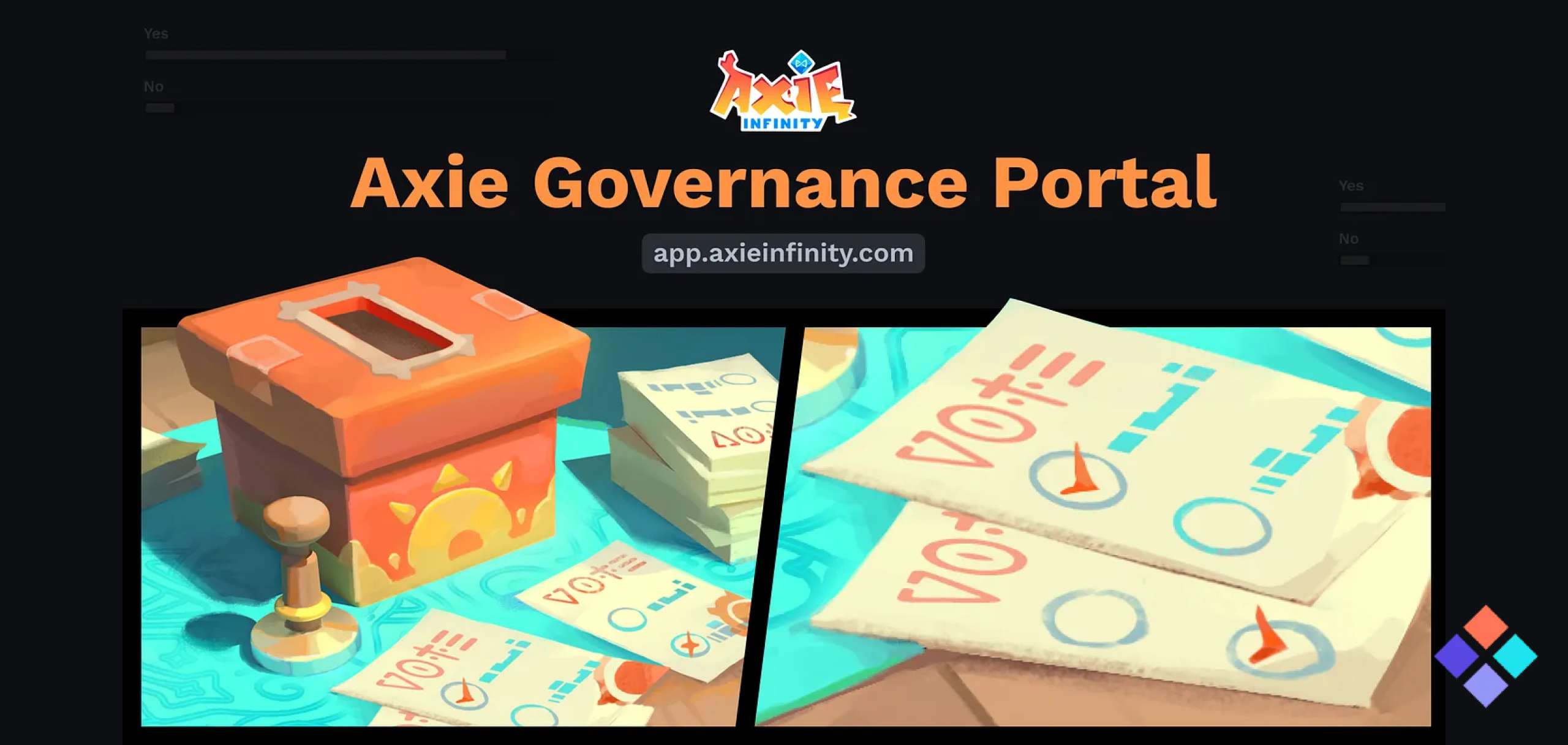 Axie Infinity推出治理门户和Axie评分系统图标