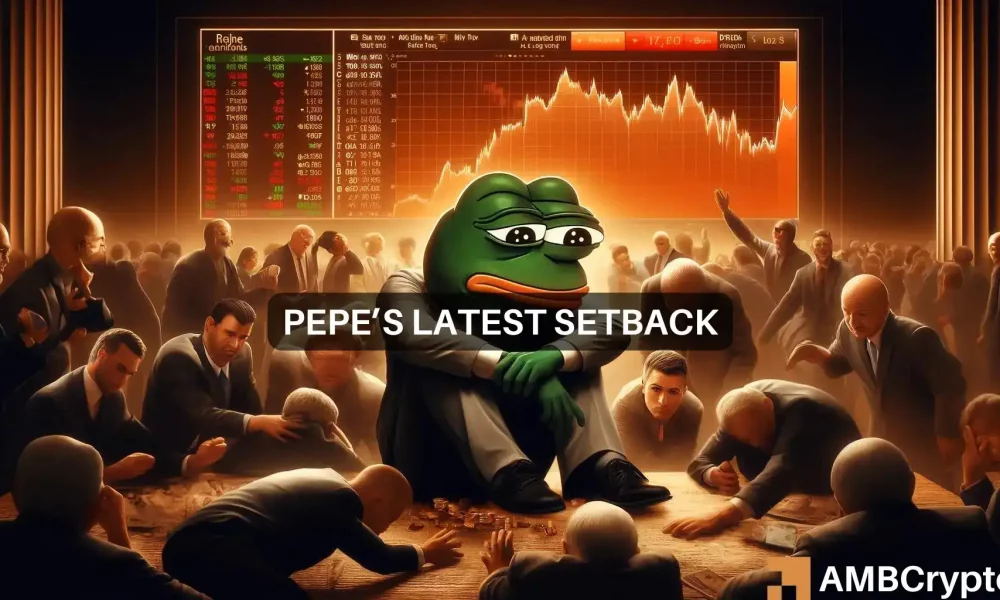 PEPE：获利回吐引发价格下跌？投资者利润达到92%图标