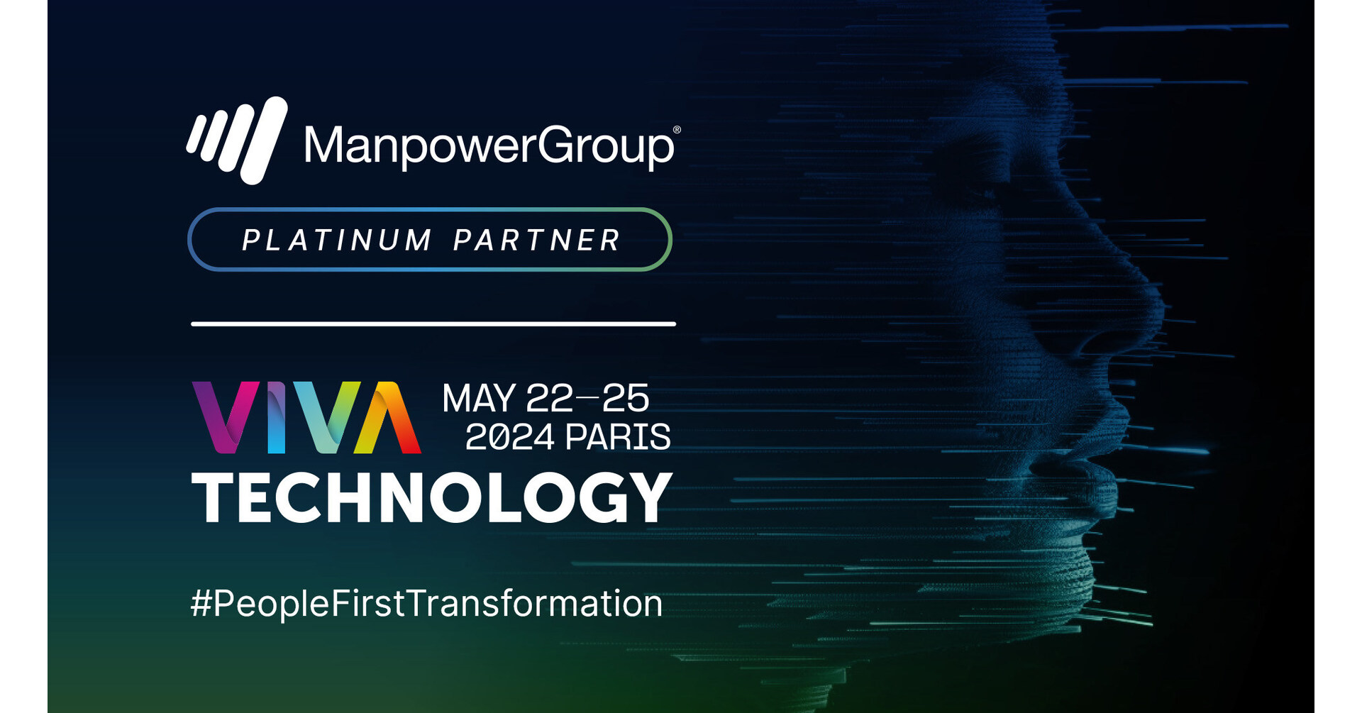 在人工智能驱动的世界中为人们赋权：ManpowerGroup在Viva Tech 2024图标