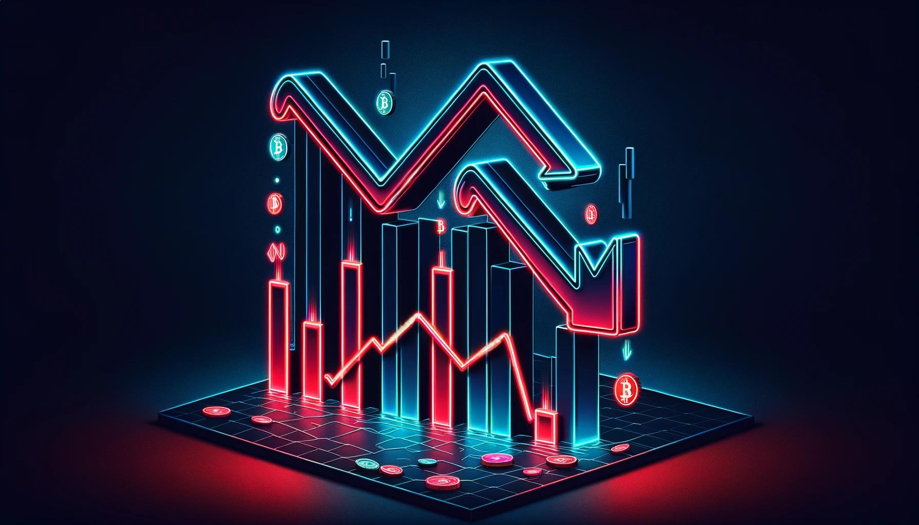 ETH攀升，而其他主要加密货币在ETF决定前下跌图标