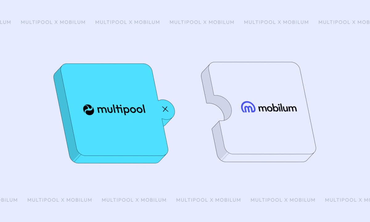 Multipool与Mobilum建立合作伙伴关系，为用户提供菲亚特到DeFi的上/下坡道图标