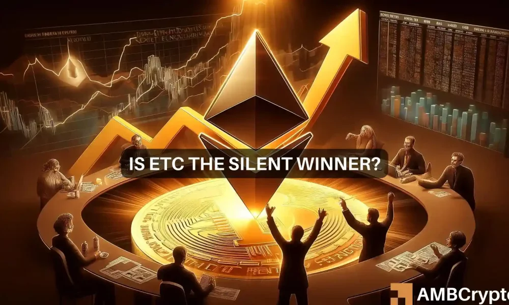 以太坊经典飙升17%：ETH ETF热议中的影子反弹？图标