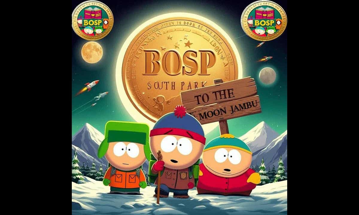 南方公园之书（BOSP）Meme代币在以太坊区块链上发布图标