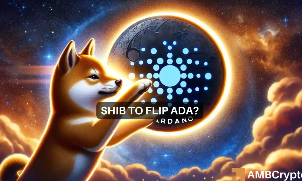 Shiba Inu危险地接近Cardano的市值：SHIB能打败ADA吗？图标