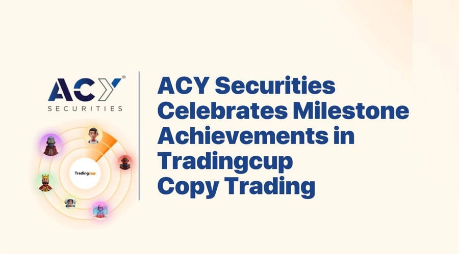 ACY Securities庆祝Tradingcup复制交易取得里程碑式成就图标