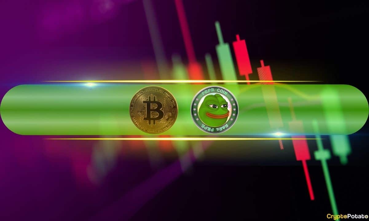 比特币（BTC）在7万美元之前停止，Pepe（Pepe）恢复牛市（市场观察）图标