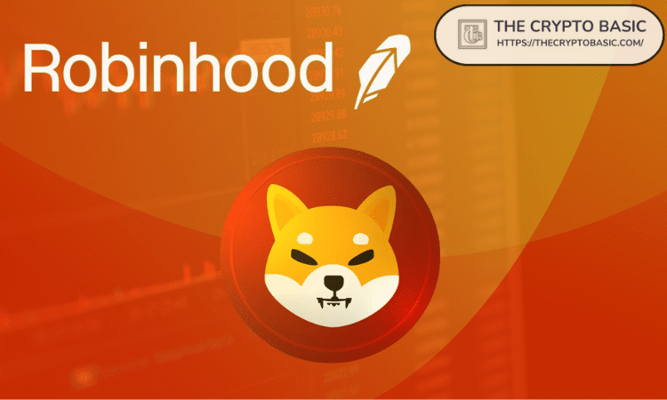 Shiba Inu击败ETH和DOGE，在Robinhood顶级赢家榜上排名第二图标