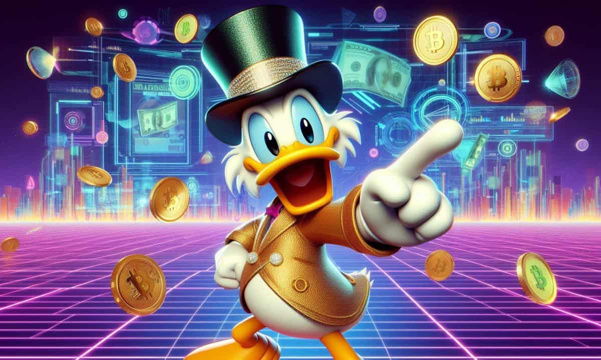 ScroogeToken以其独特的特点出现在Meme加密货币市场图标