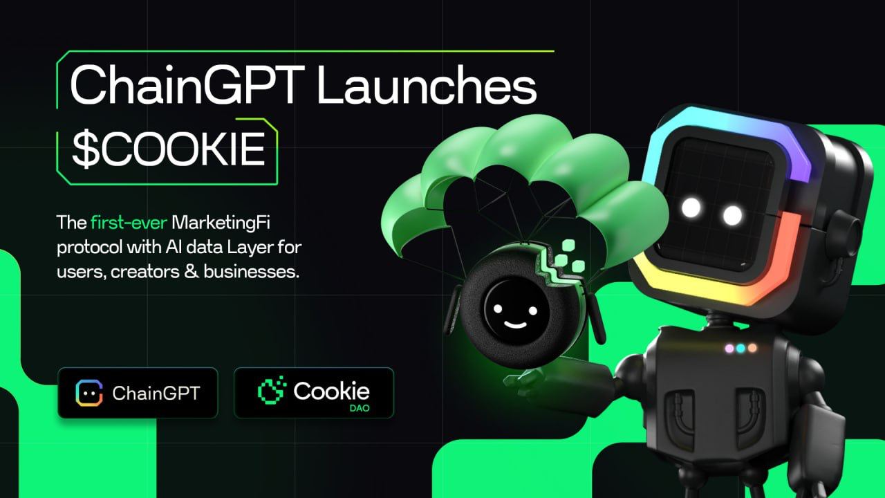 ChainGPT Pad推出$COOKIE，引入“MarketingFi”，这是一种透明、去中心化和以用户为中心的营销方法图标