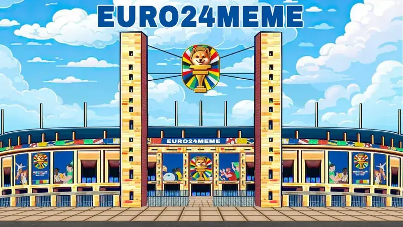 准备好用Euro24 Meme Coin开启2024年欧洲杯！图标