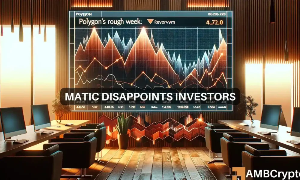 MATIC降价7%后Polygon的DeFi性能分析图标