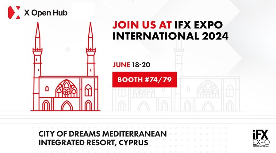 X Open Hub携手iFX EXPO International图标