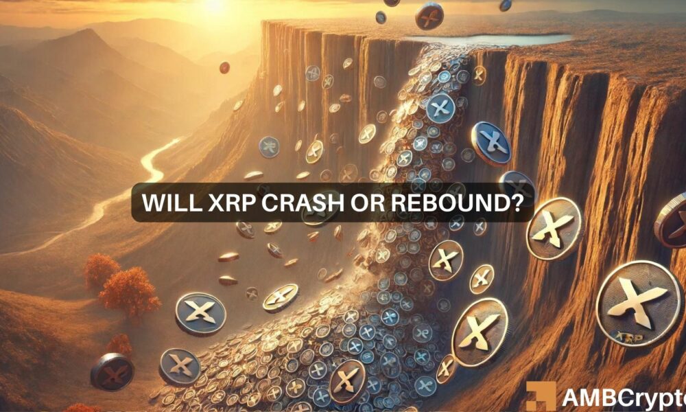 XRP面临0.45美元的关键考验：是否有可能暴跌至历史最低水平？图标