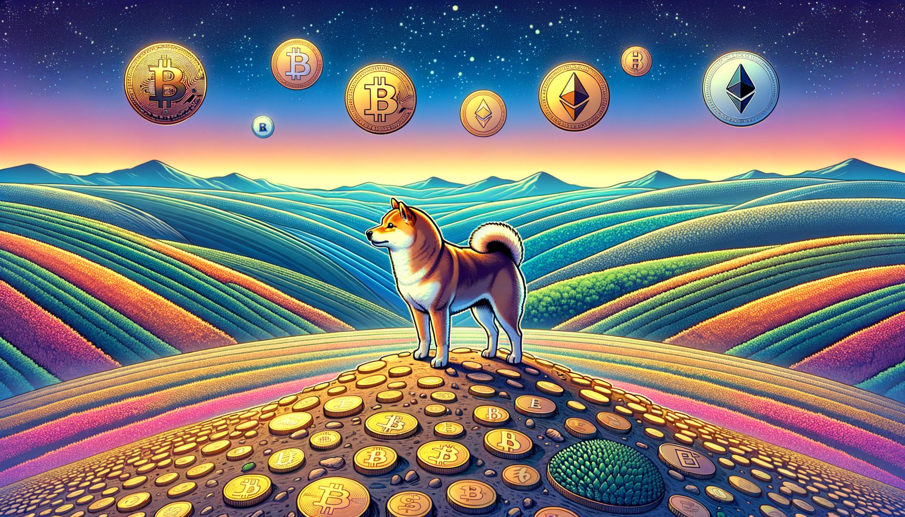 Shiba Inu，Chainlink，以太坊为牛市做好准备图标