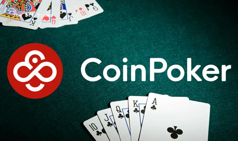 Bitcoin.com x CoinPoker本周日推出免费扑克锦标赛，提供1万美元加密货币奖池图标