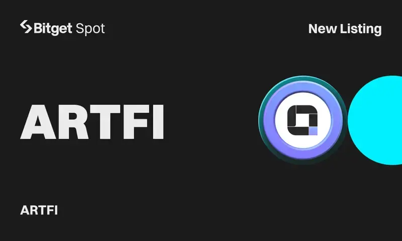 Bitget将ArtFi（ArtFi）列为Spot和PoolX上流行的WEB3艺术平台图标