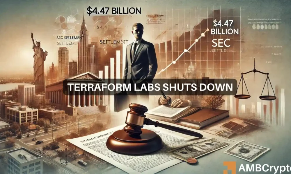 Do Kwon的余波：Terraform实验室在被罚款44.7亿美元后关闭图标