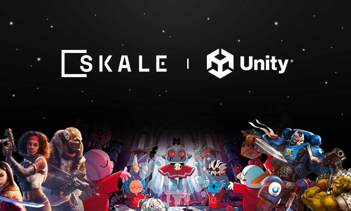 SKALE实验室将加入Unity的独家出版商支持计划图标