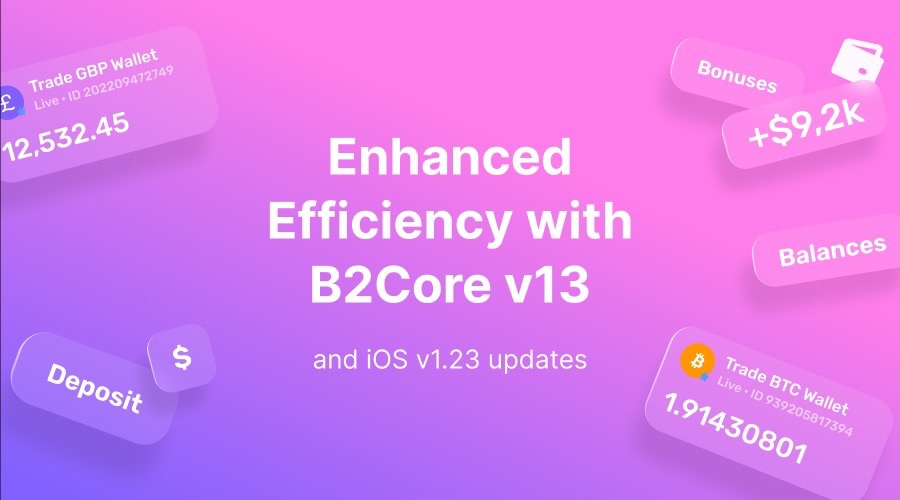 B2Core CRM v13发布：桌面和iOS版本的新集成、大规模UI升级图标